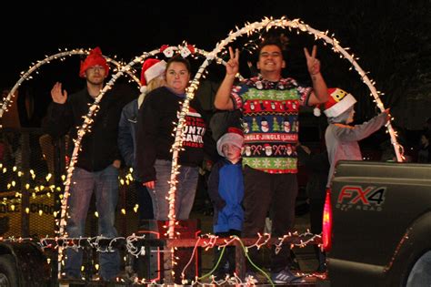 Christmas Parade Festival Light Up Downtown Liberty Bluebonnet News