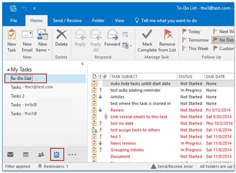 How To Print Task List Or To Do List In Outlook