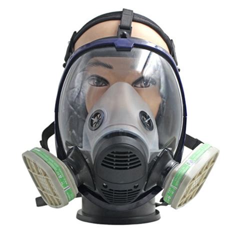 Anti Dust Anti Ammonia Gas Safety Mask Full Facepiece Respirator Gas