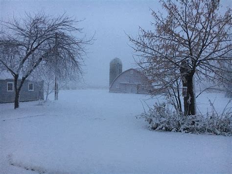Photos Minnesotans Greet The First Winter Storm Of The