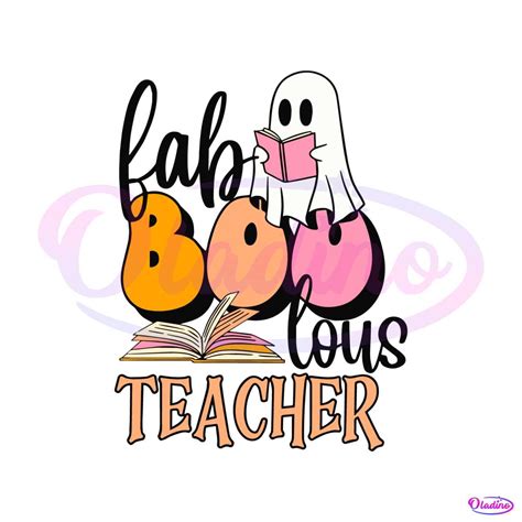 Faboolous Teacher Halloween Svg Spooky Teacher Svg File