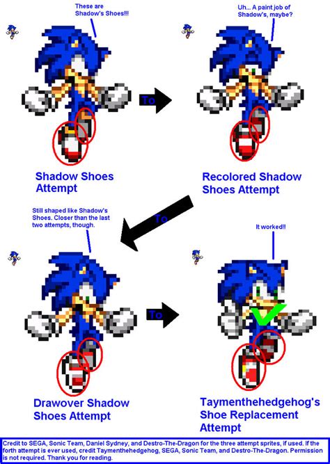 History Of Sonics Shadow Jump Shoes By Taymenthehedgehog On Deviantart