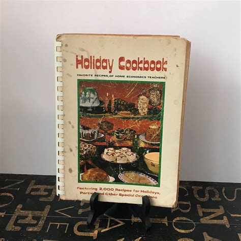 Vintage Holiday Cookbook A Collection Of Favorite Home Economics