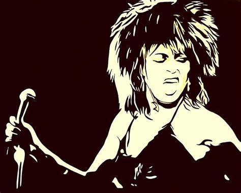 Tina Turner Portrait Painting Malerei Dipinto Marco Cadre By Artista