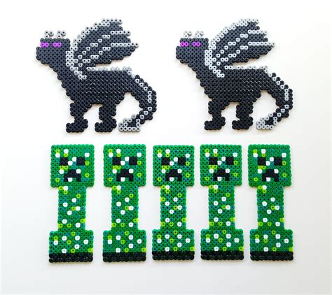 minecraft ender dragon perler bead patterns it was annoying having to make a pattern from only