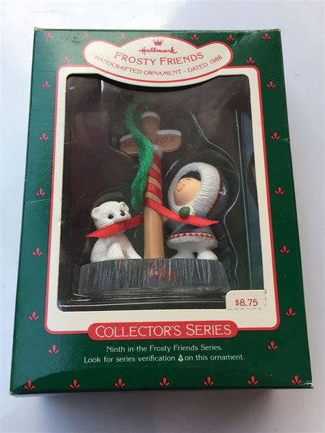 Hallmark Frosty Friends 9 Keepsake Christmas Ornament From Etsy