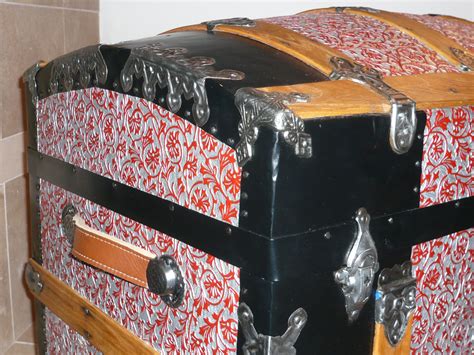 1890s Embossed Metal Antique Trunk See More Trunks Get