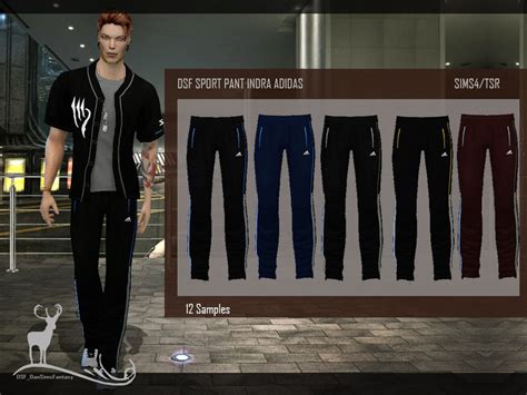 The Sims Resource Dsf Sport Pant Indra Adidas