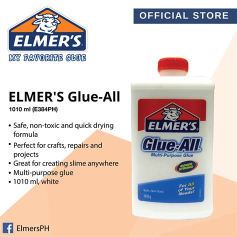 Elmers Glue All White Glue E384ph 1010 Ml Lazada Ph