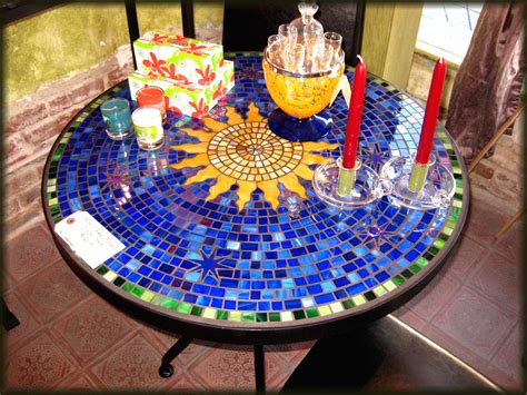 Another Sun Mosaic Tile Table I Like Mosaic Patio Table Mosaic Tile