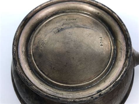 Vintage Sterling Silver Handled Pan 1358g