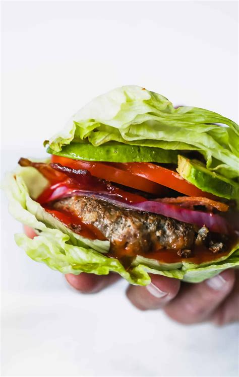 Easy Low Carb Bunless Burgers Recipe Primavera Kitchen Low Carb