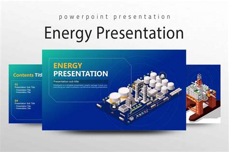 Energy Presentation Presentation Templates ~ Creative Market