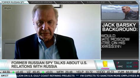 Cheddar News On Twitter Former KGB Spy Jack Barsky Says Tensions