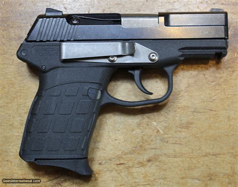 Kel Tec Pf 9 Pf9 9mm With One Magazine And Pocket Clip Pistol