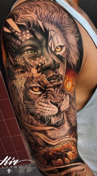 Lion Head Tattoos Cool Arm Tattoos Forearm Sleeve Tattoos Best