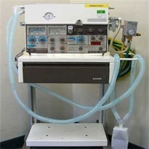 Siemens 900c Ventilator Respiratory Rate 5 120 Bpm Tidal Volume 0