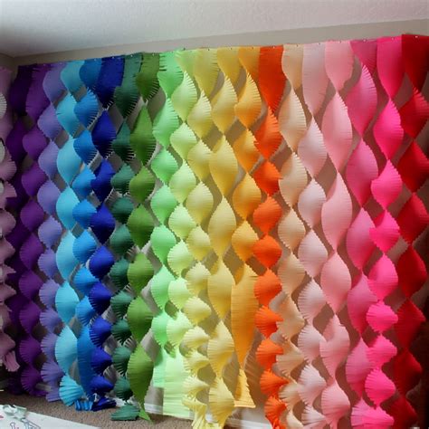 This Listing For Crepe Streamers Are Great For Back Drops At Your