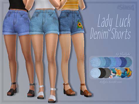 Sims 4 Cc Best Jean Shorts And Cutoffs For Girls And Guys Fandomspot