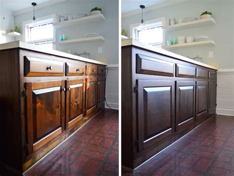 Can You Stain Oak Kitchen Cabinets