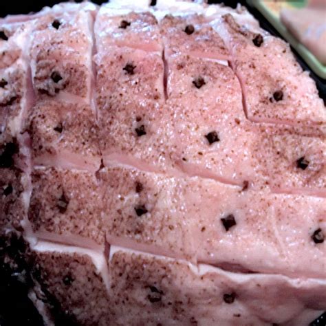 Raw Fresh Uncured Ham