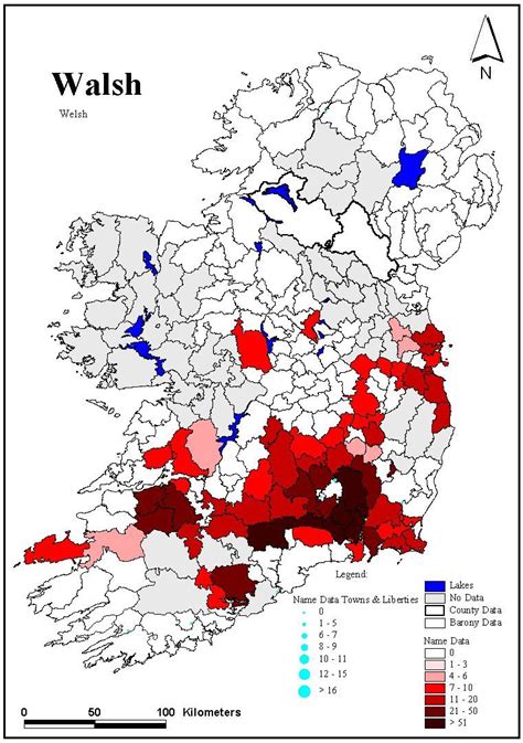 Pin On Irish Surnames In Maps