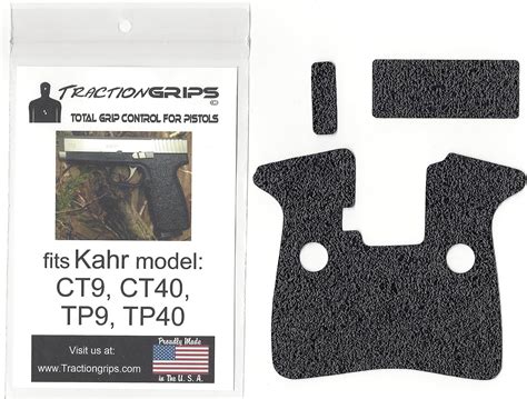 Tractiongrips Rubber Grip Tape Overlay For Kahr Ct9 Ct40