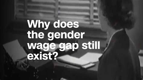 why does the gender wage gap still exist video business news