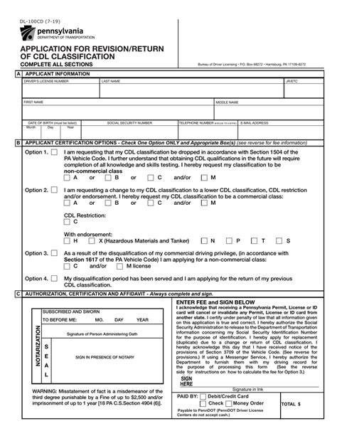 Form Dl 100cd Fill Out Sign Online And Download Fillable Pdf Pennsylvania Templateroller