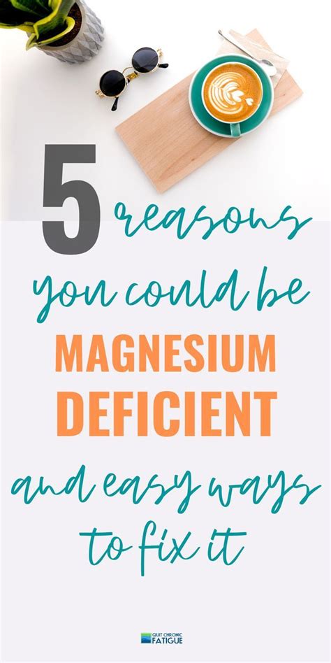 5 magnesium deficiency symptoms women should know how to fix it quit chronic fatigue