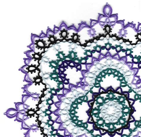 This Square Doily Is Done By Debbie Arnold The Pattern Is In 5 Pages