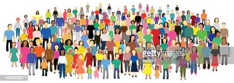 Mixed Age Group Of People Clip Art Photos And Premium High Res Pictures