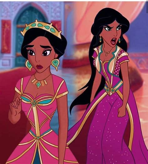 Jasmine In Her Live Action Clothes In 2d Disney Jasmine Disney Princess Art Disney Aladdin