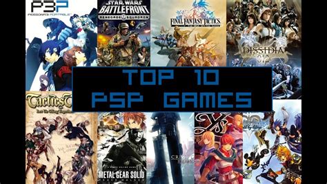 Psp Retrospective Top 10 Games You Must Play Youtube
