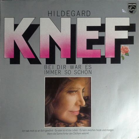Hildegard Knef Bei Dir War Es Immer So Schön Discogs