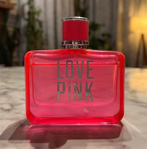 Victorias Secret Love Pink Perfume 17oz Bottle Nearly Full