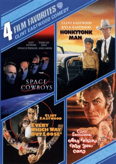 4 Film Favorites Clint Eastwood Comedy 4 Discs Dvd Best Buy