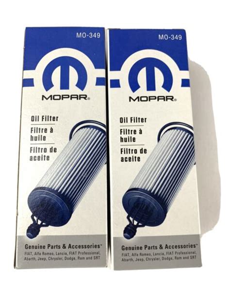 Oil Filter Mopar Mo 349 2014 36l V6 Dodge Jeep Ram Chrysler For Sale