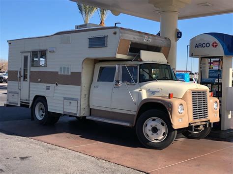 1964 Loadstar International Camper Cool Rvs Vintage Trailers Truck