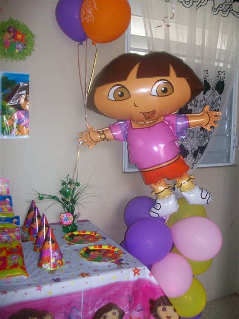 Birthdays parties are always filled with a lot of fun and excitement for everyone involved. My daughter's 3 year old birthday party of Dora :) | 3 ...