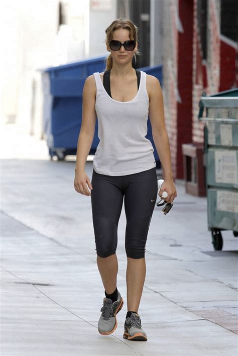 Jennifer Lawrence In Spandex Hawtcelebs