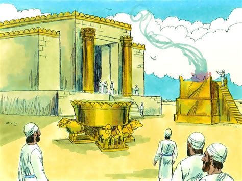King Solomon Builds The Temple