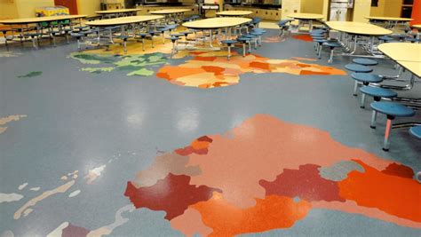 Armstrong ceilings' metallaire medium panels in chrome installed in a drop ceiling grid. Armstrong Standard Excelon Imperial Texture - Impressive ...