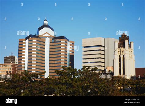 Downtown Buildings Durban Kwazulu Natal South Africa Stock Photo Alamy