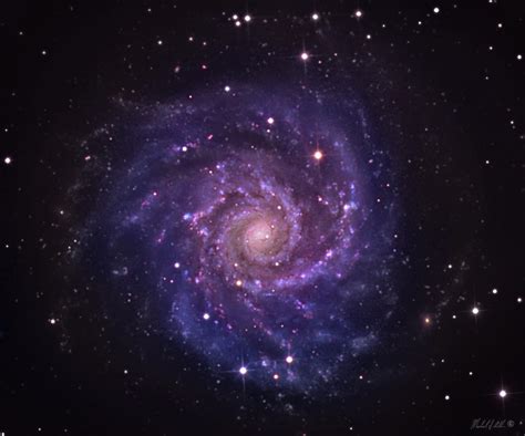 Messier 74 Grand Design Spiral Galaxy Michael Adler Earth And Sky