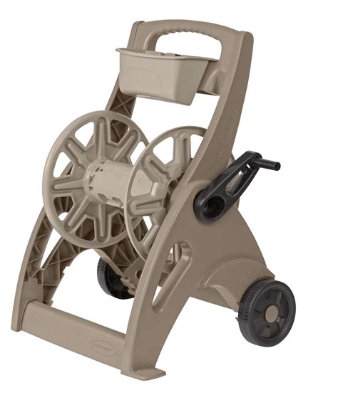 Suncast Hosemobile Garden Hose Reel Cart Lightweight Portable Garden Cart With Wheels Crank