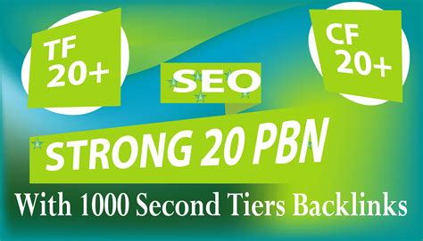 Create 20 Manual High Dofollow Pbn With 1000 2nd Tiers Backlinks For