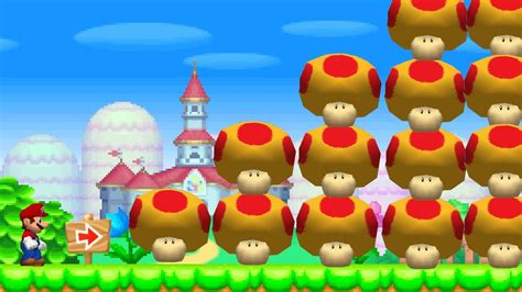 Can Mario Collect 999 Mega Mushrooms In New Super Mario Bros Ds
