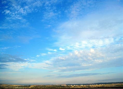 Blue Sky With Cloud Variations Free Stock Photo Public Domain Pictures