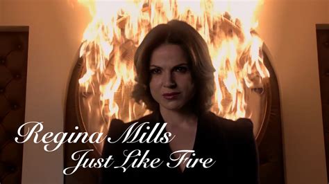 Regina Mills Just Like Fire Youtube